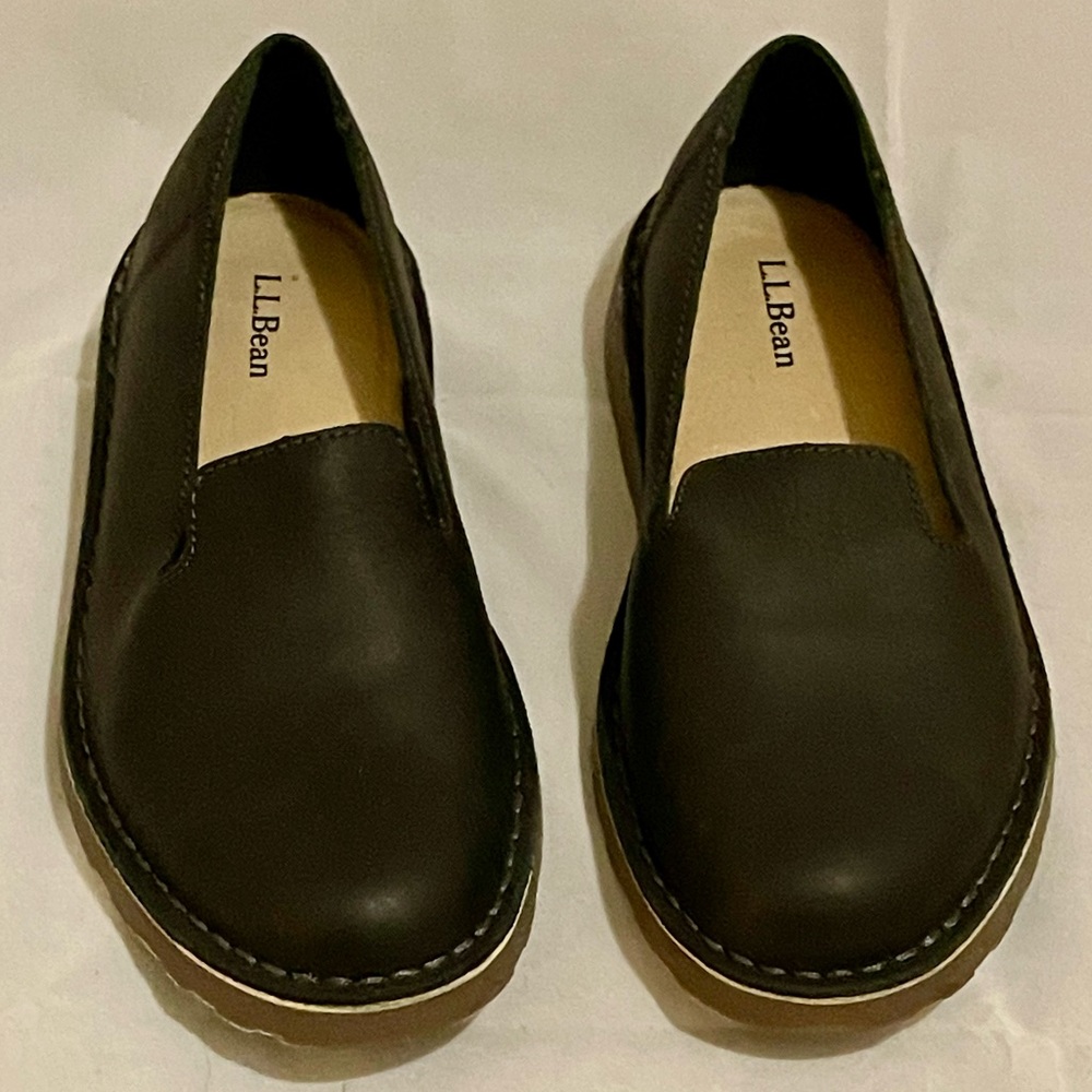 L.L. Bean Stonington Flats Rubber Sole Walking Shoe Sz 7.5